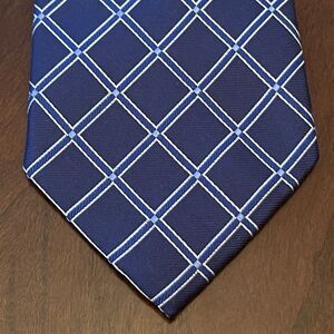 Eagle Blue 100% Silk Men’s Neck Tie Made In China